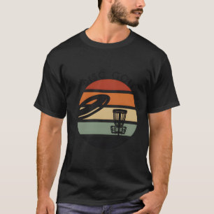 Disk Golf Motif für Disk Golf Spieler als Disc Go T-Shirt
