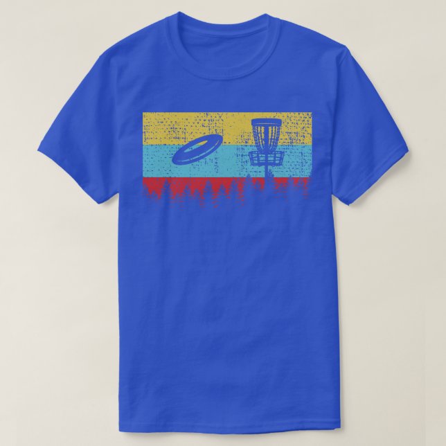 Disk Golf Retro 1 T-Shirt (Design vorne)