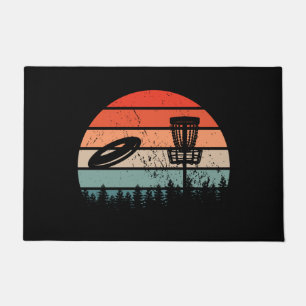 Disk Golf Retro Fußmatte