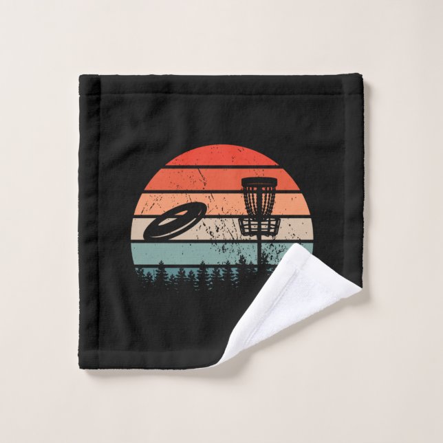 Disk Golf Retro Golf Waschlappen (Waschlappen)