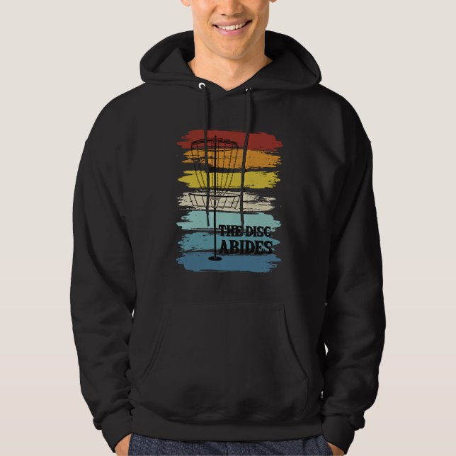 Disk Golf Retro Hoodie (Vorderseite)