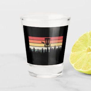 Disk Golf Retro Schnapsglas