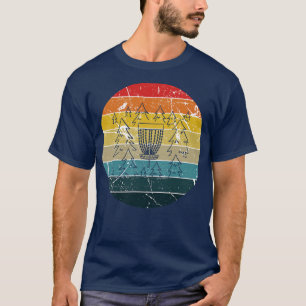 Disk Golf Retro Vintag T-Shirt