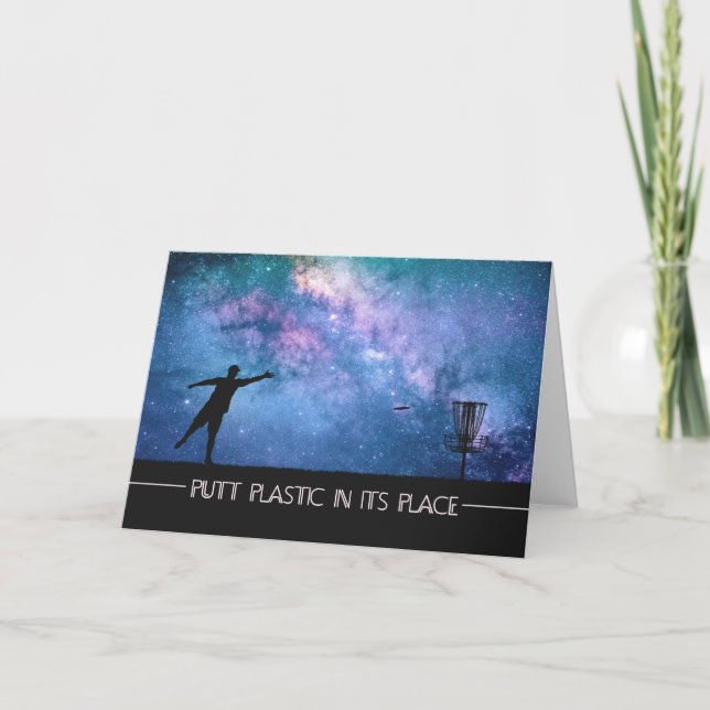 Disk Golf Stars Karte (Vorderseite)