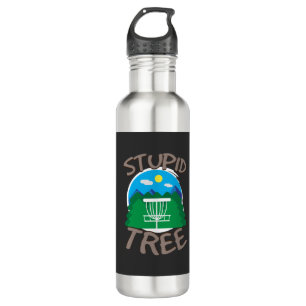 Disk Golf - Stupid Tree Edelstahlflasche