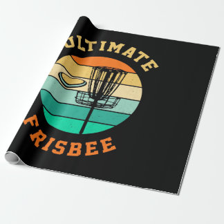 Disk Golf Ultimate Frisbee Geschenkpapier