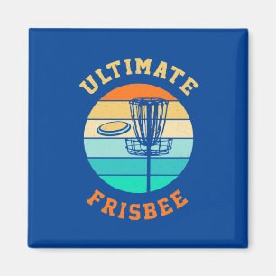 Disk Golf Ultimate Frisbee Magnet