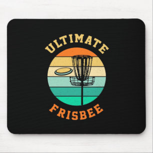 Disk Golf Ultimate Frisbee Mousepad
