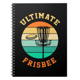 Disk Golf Ultimate Frisbee Notizblock