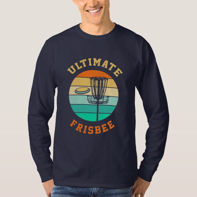 Disk Golf Ultimate Frisbee T-Shirt (Vorderseite)