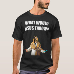 Disk Golf Was Jesus würde Frisbee Golfing verwerfe T-Shirt