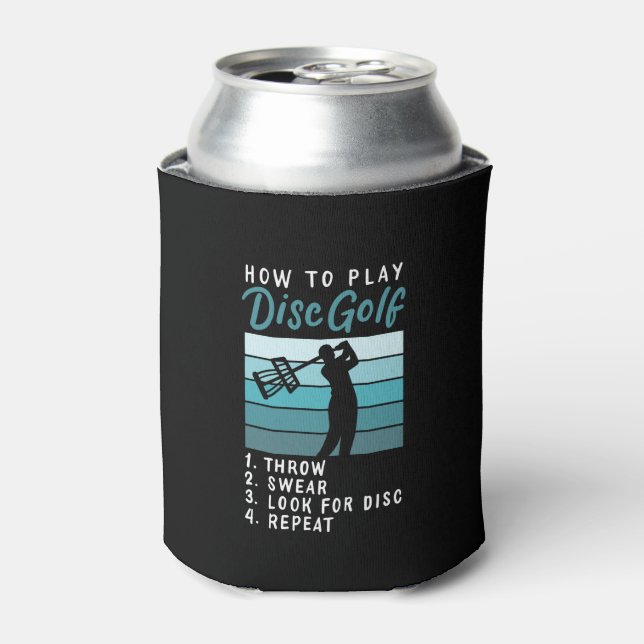 Disk Golf - Wie Sie Golf spielen Dosenkühler (Kanne Vorderseite)