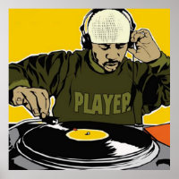 Disk Jockey DJ Poster
