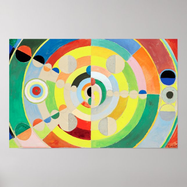 Disk-Relief | Robert Delaunay | Poster (Vorne)