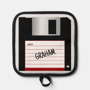 Diskette Computerwissenschaft Klassiker Geek-Koch Topflappen