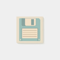Diskette-illustrierte Blau-und