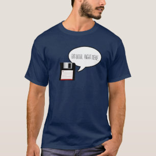 Diskette sagt großen Daten-T - Shirt