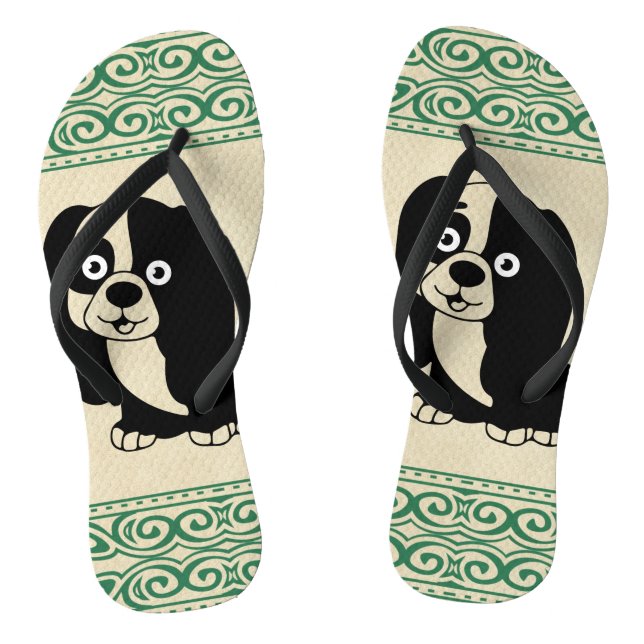 Disketten Flip Flops (Fußbett)