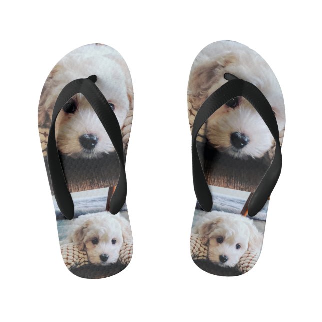Diskettendesign spiegeln kinderbadesandalen (Fußbett)