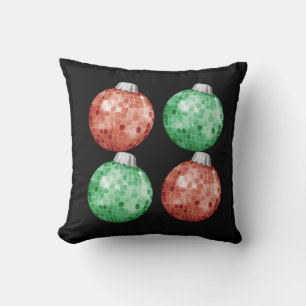Disko-Schmuck Weihnachts-Wurfkissen Kissen