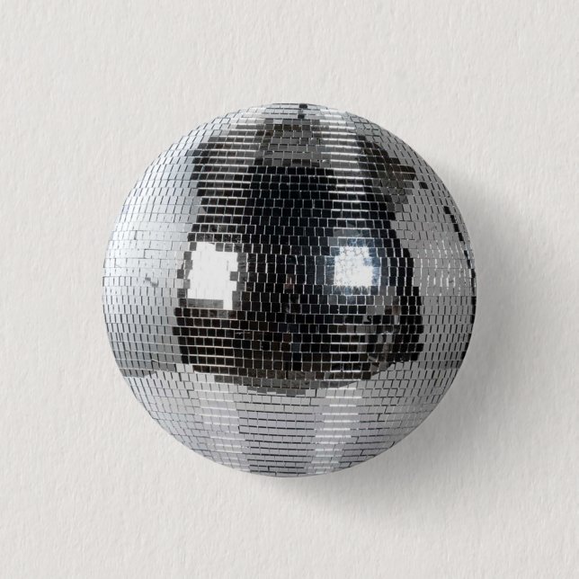 Diskoball Button (Vorderseite)