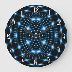 Diskoball Große Wanduhr