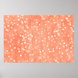 Diskobälle in Dunkelheit Poster