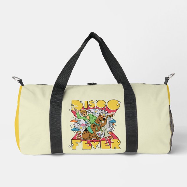 Diskofieber mit Scooby und Shaggy Duffle Bag (Vorderseite)