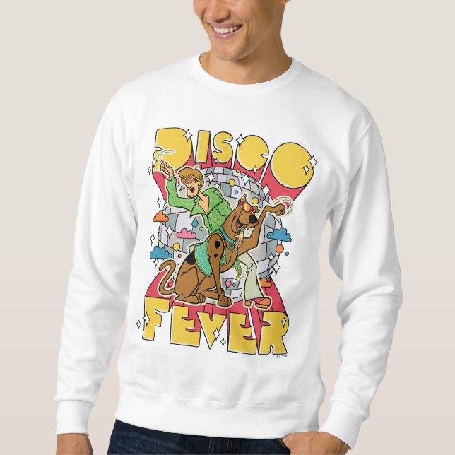 Diskofieber mit Scooby und Shaggy Sweatshirt (Vorderseite)