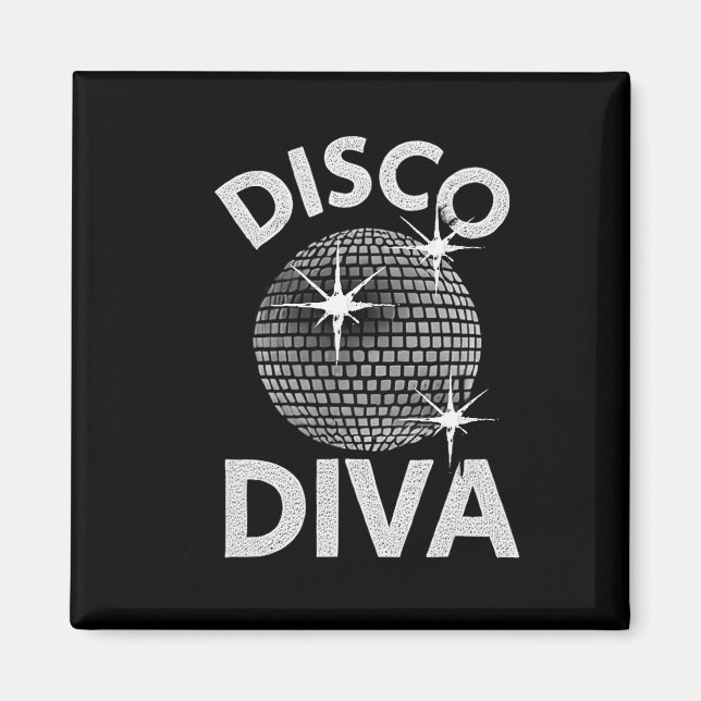 Diskothek Diva Queen1 Magnet (Vorne)