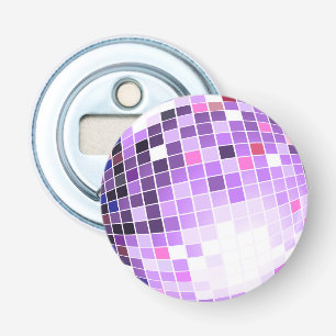 Diskothek, Glitzer Ball oder Spiegelball Flaschenöffner