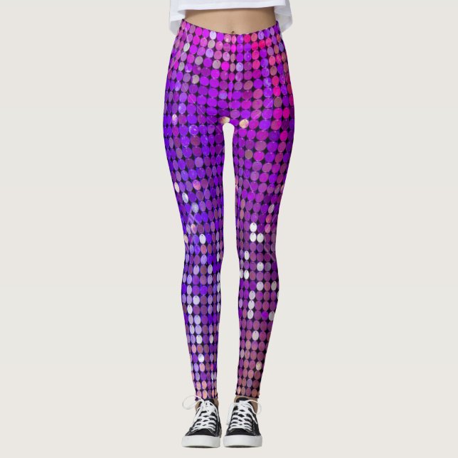 Diskothek Leggings (Vorderseite)
