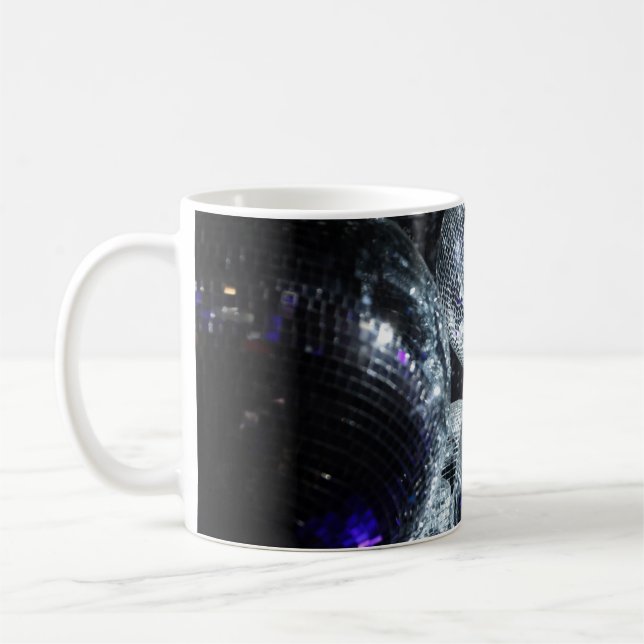 Diskotheken: Dunkle Party-Atmosphäre Kaffeetasse (Links)