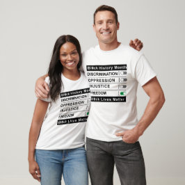 Diskriminierung, Unterdrückung, Ungerechtigkeit, F T-Shirt