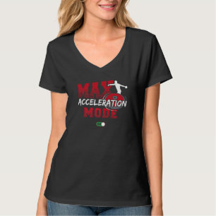 Diskus Leichtathletik Diskusathlet Diskuswurf T-Shirt