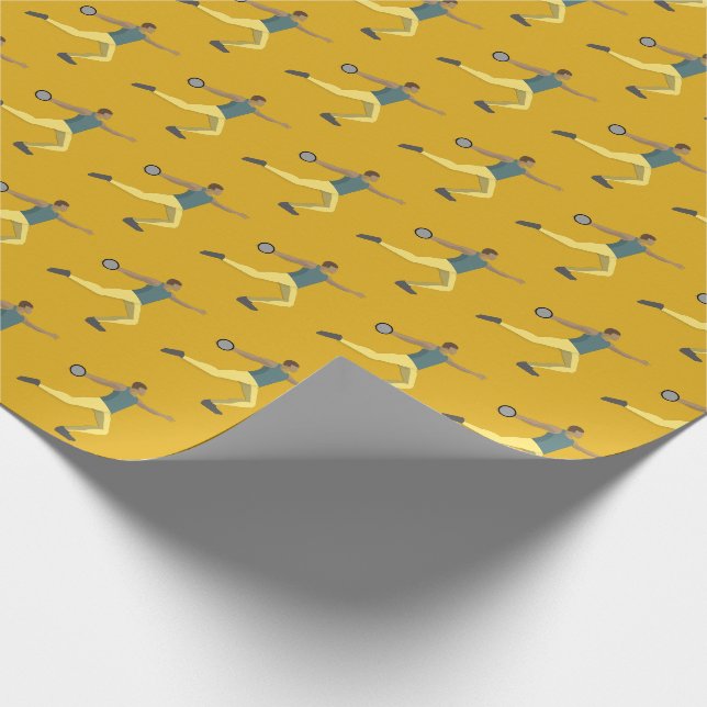 Diskusauskragen Geschenkpapier (Ecke)