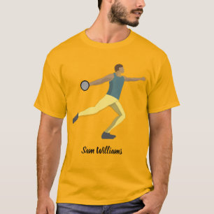 Diskusauskragen T-Shirt