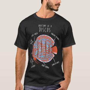 Diskusfisch Anatomie T-Shirt