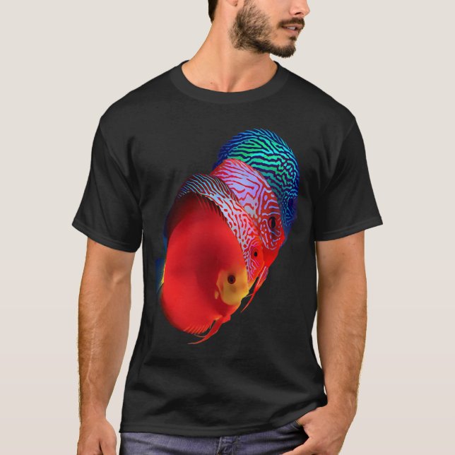 Diskusfisch-Shirt T-Shirt (Vorderseite)
