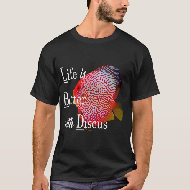 Diskusfisch T-Shirt (Vorderseite)