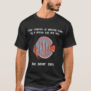 Diskusfische nie Null T-Shirt