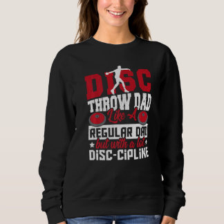 Diskusspur und Diskus-Diskus Sweatshirt
