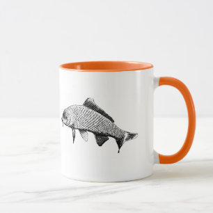 Dislektische Karpfen-Tasse Tasse