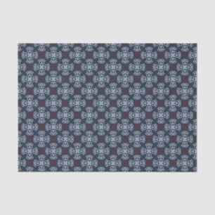 Dismal Mitternacht Prairie Western Gothic Floral Seidenpapier