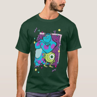 Disney Pixar Monsters Inc Mike und Sully im Stil d T-Shirt