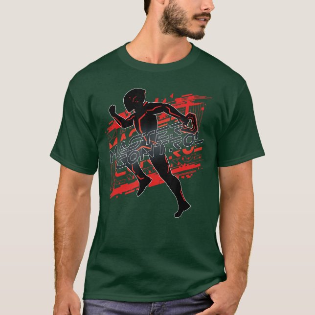 Disney TRON Ares Master Control Run Official Movie T-Shirt (Vorderseite)