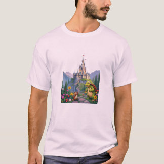 DISNEYLAND AUF WEISSEM T-SHIRT