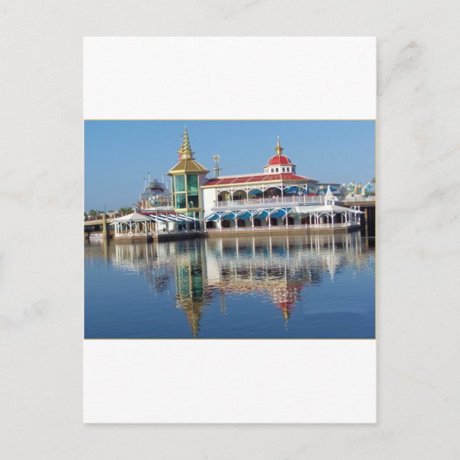 Disneyland Postkarte (Vorderseite)