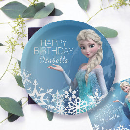 Disney's Frozen Elsa Birthday Pappteller
