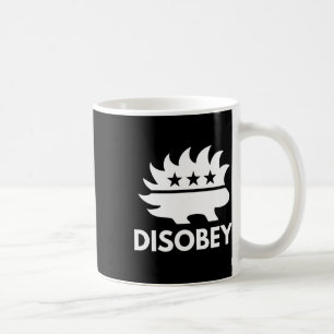 Disobey Libertarian Porcupine Resist Tyranny Gesch Kaffeetasse